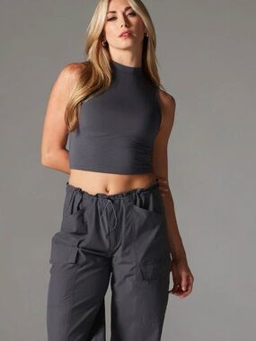 Tavi Luxe Mock Neck Tank